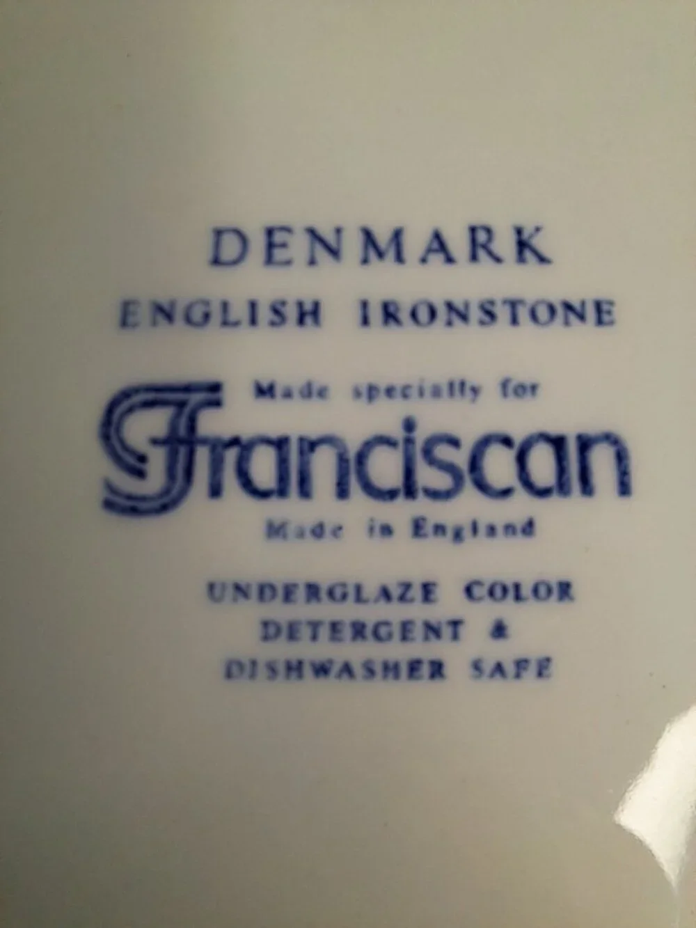 Franciscan vintage 1982